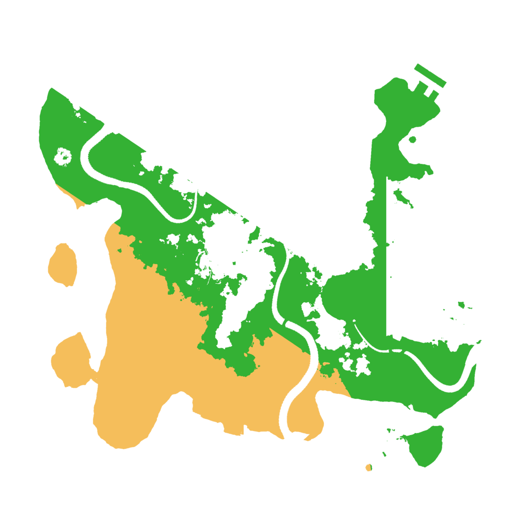 Biome Rust Map: Procedural Map, Size: 3000, Seed: 1150560777