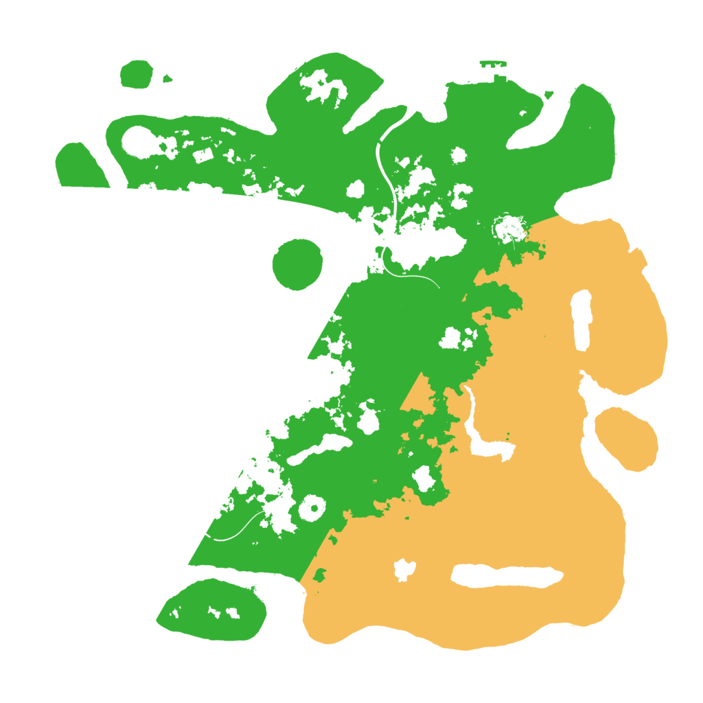 Biome Rust Map: Procedural Map, Size: 4000, Seed: 551222049