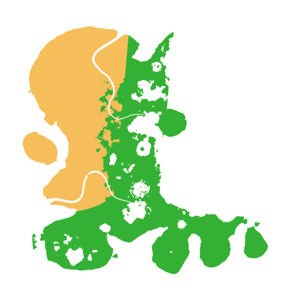 Biome Rust Map: Procedural Map, Size: 3000, Seed: 773362683