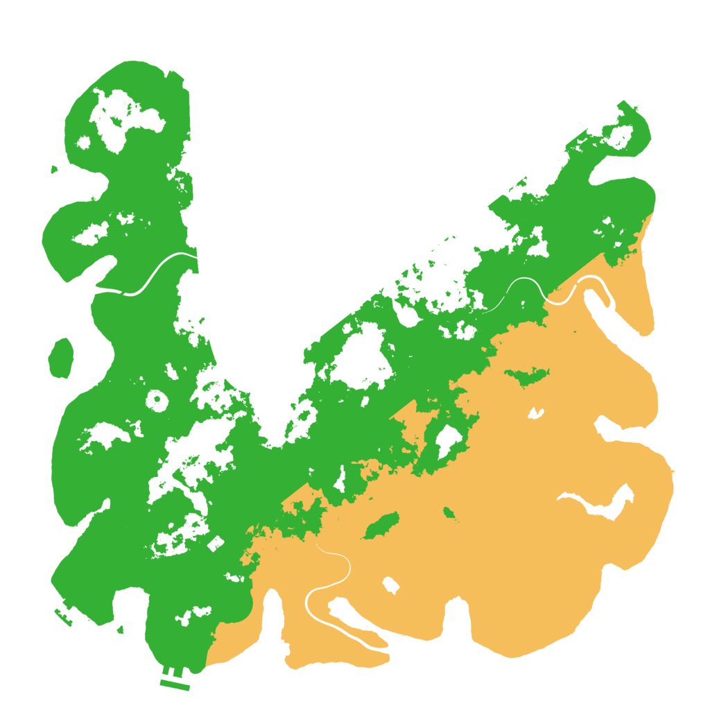 Biome Rust Map: Procedural Map, Size: 4800, Seed: 914837233