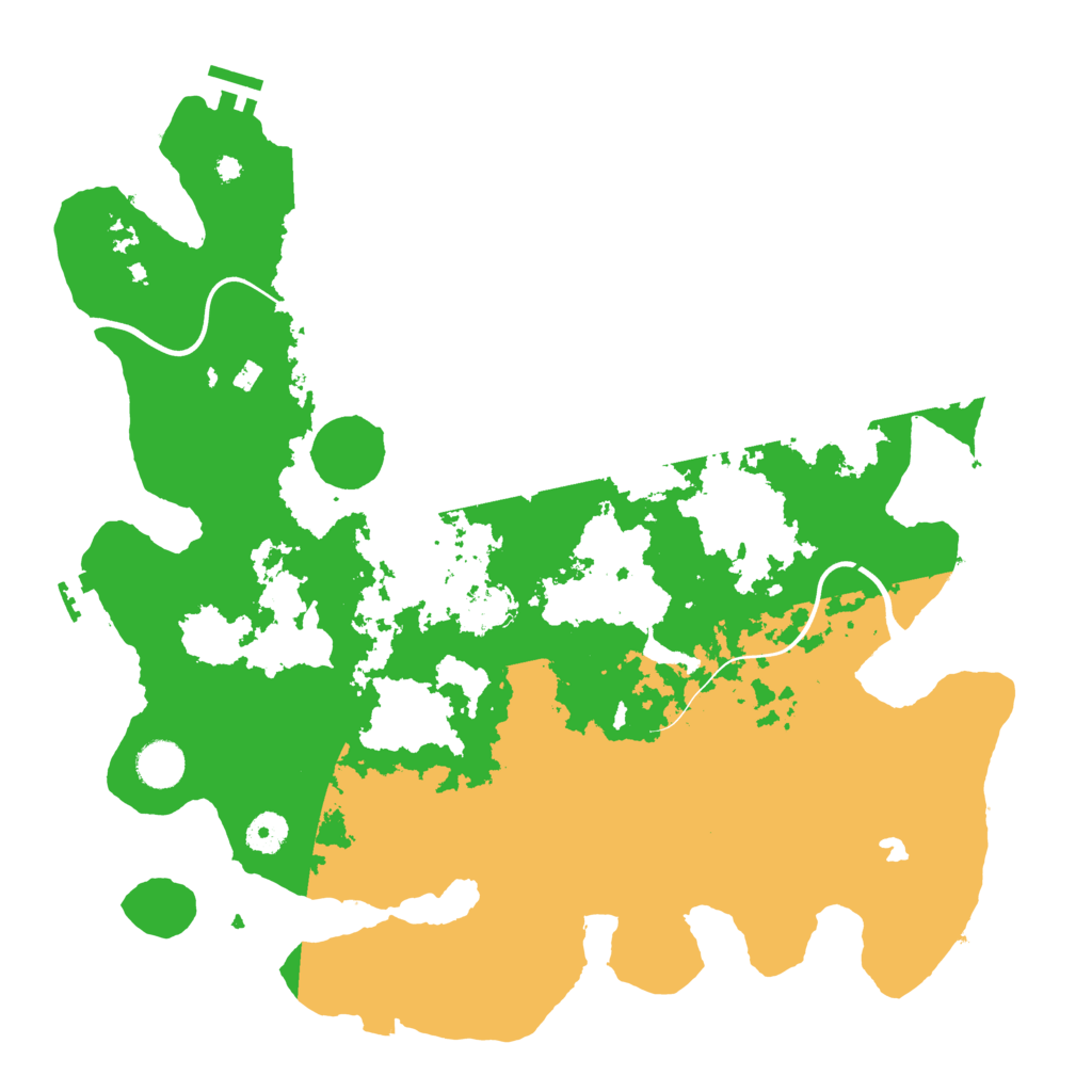 Biome Rust Map: Procedural Map, Size: 4000, Seed: 1634404910