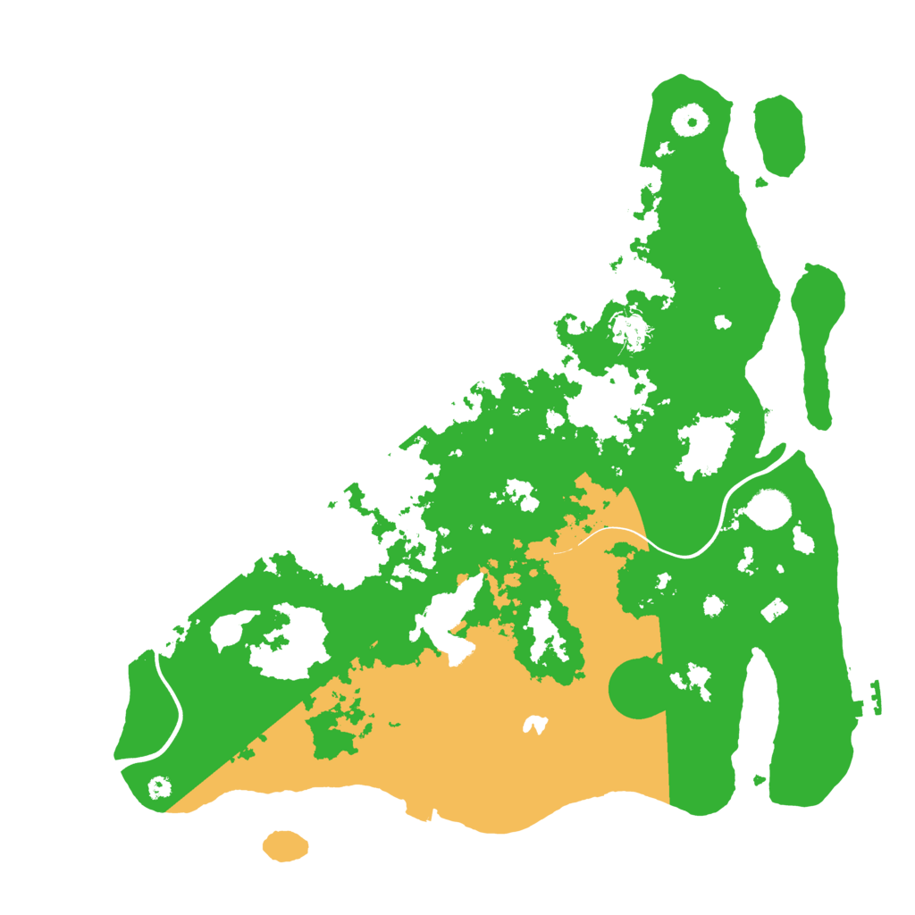 Biome Rust Map: Procedural Map, Size: 4000, Seed: 344083671