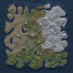 Thumbnail Rust Map: Procedural Map, Size: 4250, Seed: 1674624166, 17 Monuments