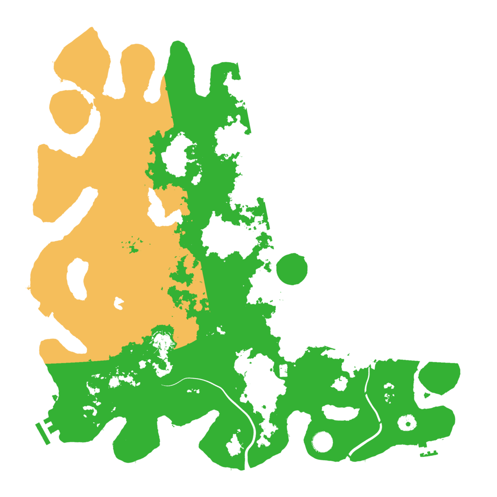 Biome Rust Map: Procedural Map, Size: 4250, Seed: 1674624166
