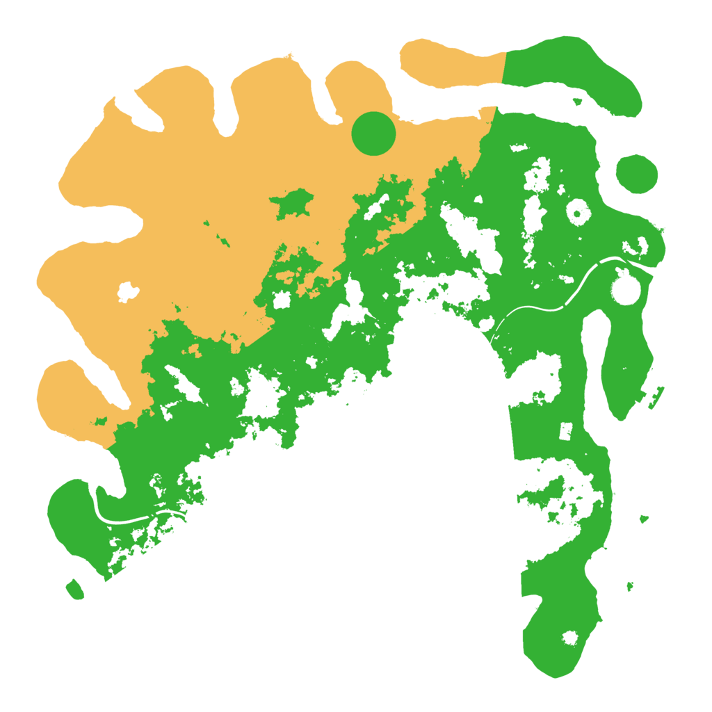 Biome Rust Map: Procedural Map, Size: 4250, Seed: 1683128689