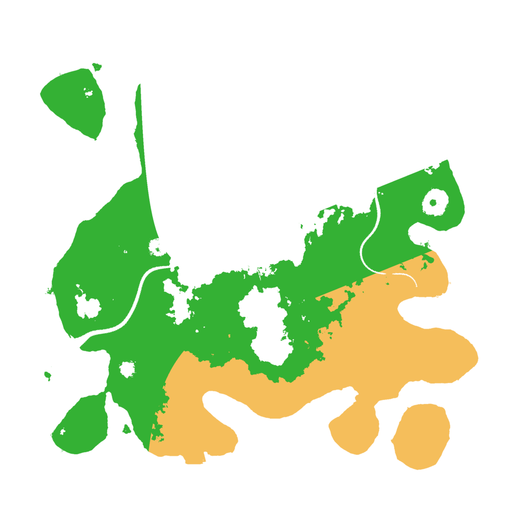 Biome Rust Map: Procedural Map, Size: 3000, Seed: 1289171027