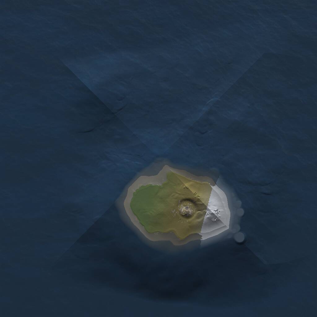 Rust Map: Procedural Map, Size: 1000, Seed: 377007771, 1 Monuments