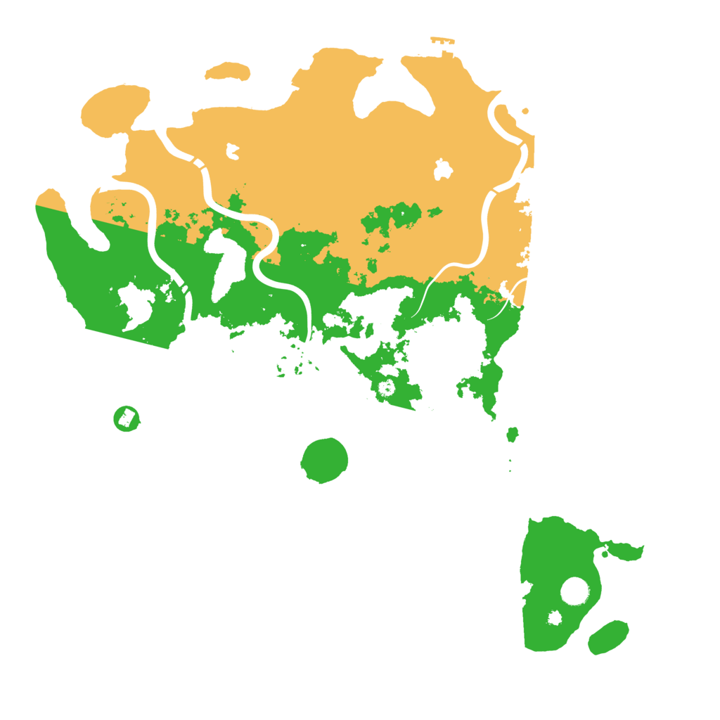 Biome Rust Map: Procedural Map, Size: 4500, Seed: 1680281096