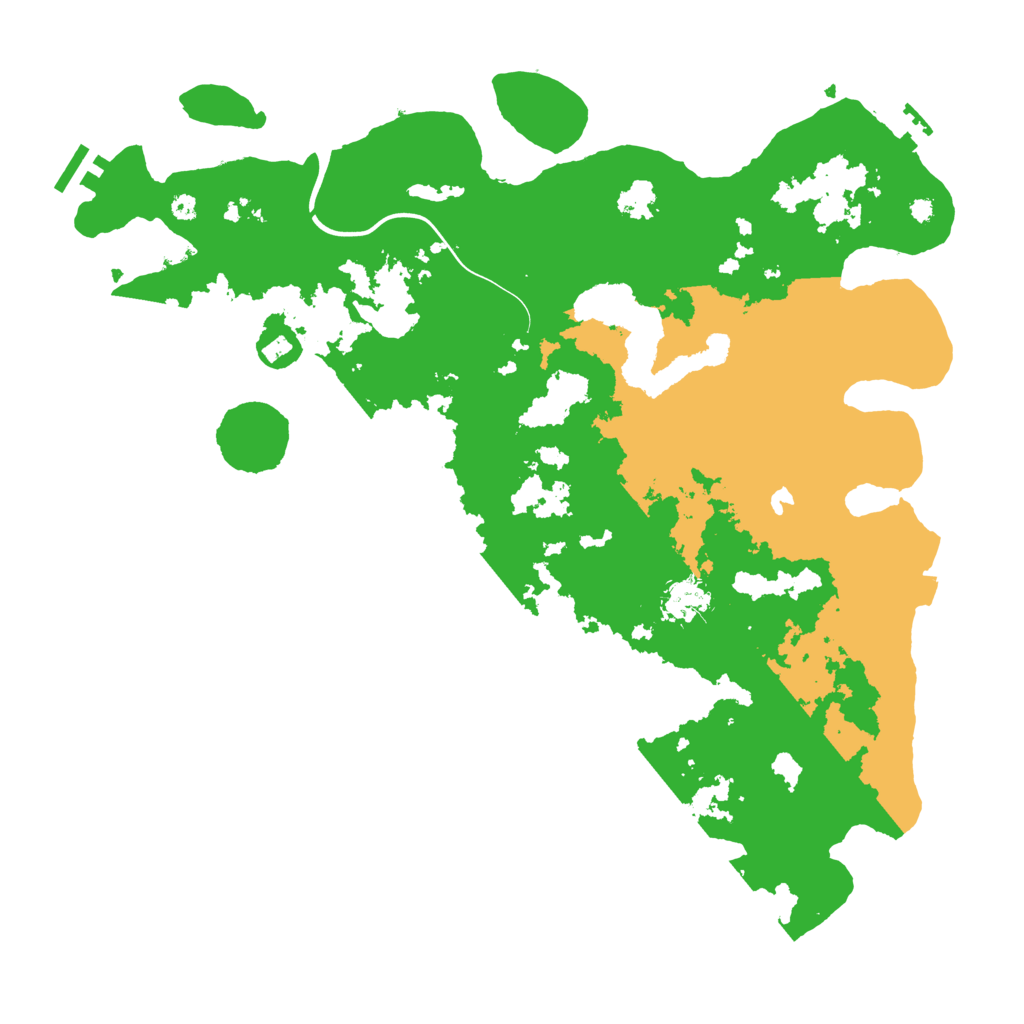 Biome Rust Map: Procedural Map, Size: 4000, Seed: 1554839752