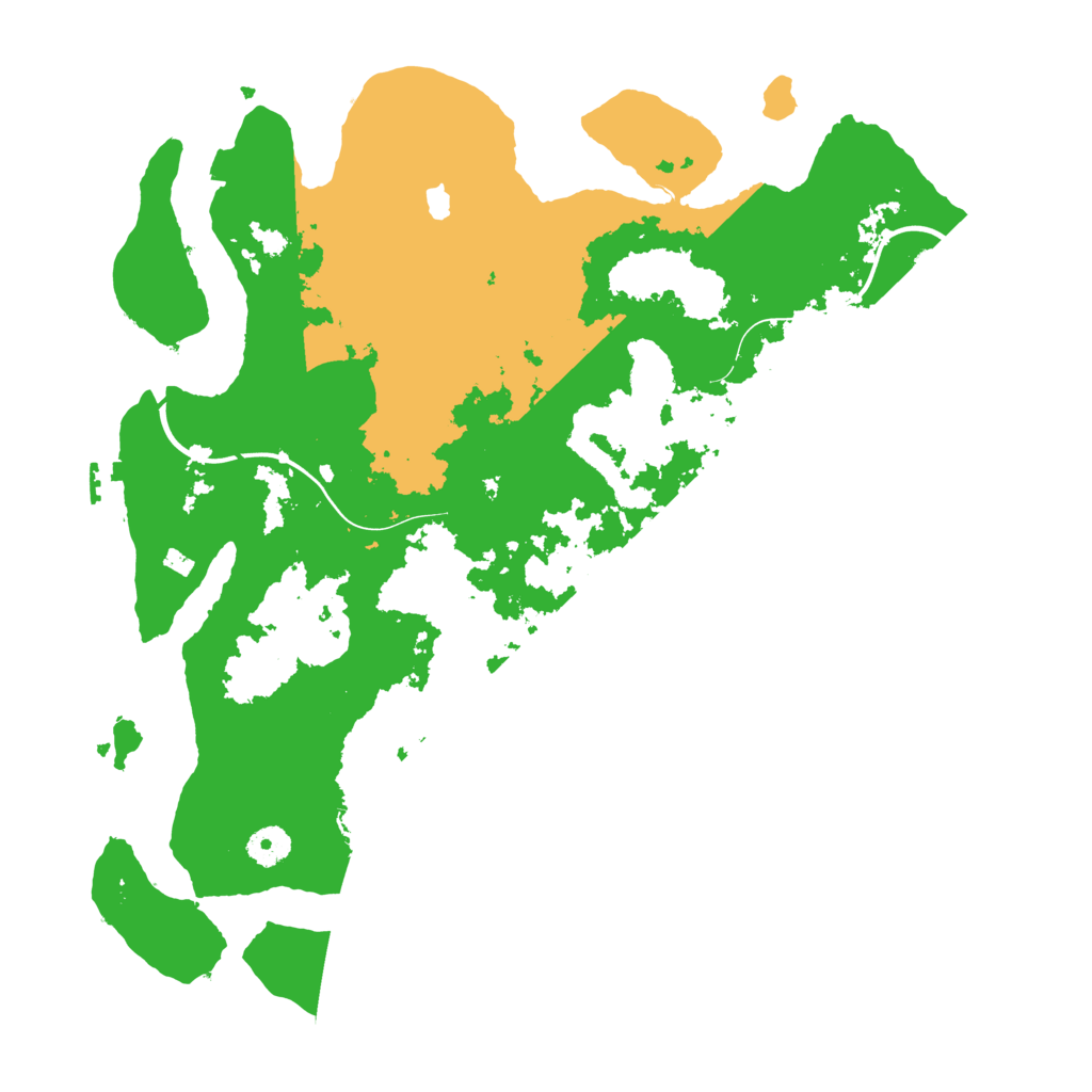 Biome Rust Map: Procedural Map, Size: 4000, Seed: 1027909353