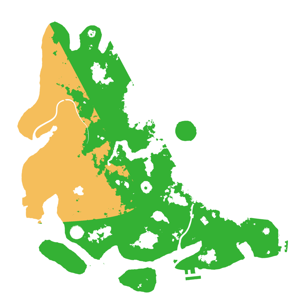 Biome Rust Map: Procedural Map, Size: 4000, Seed: 35589436