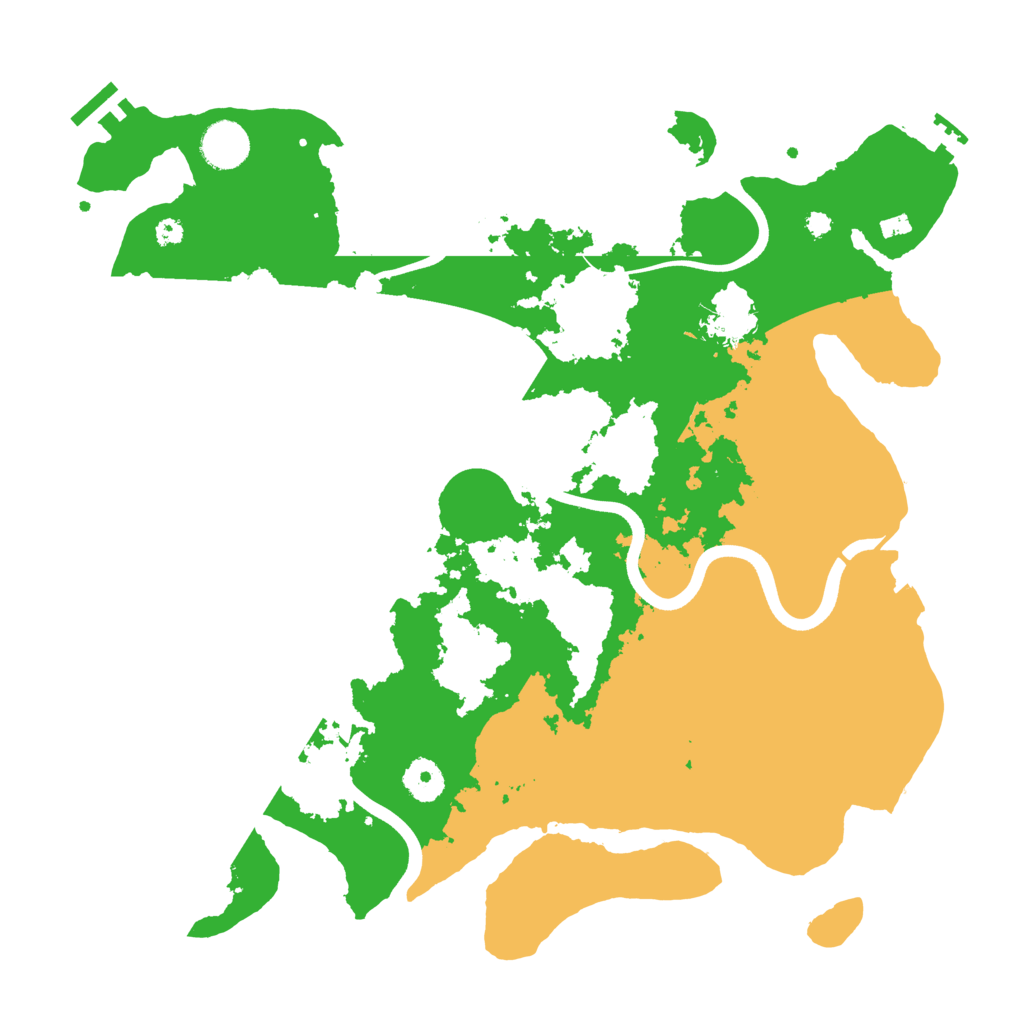 Biome Rust Map: Procedural Map, Size: 3750, Seed: 1363778425