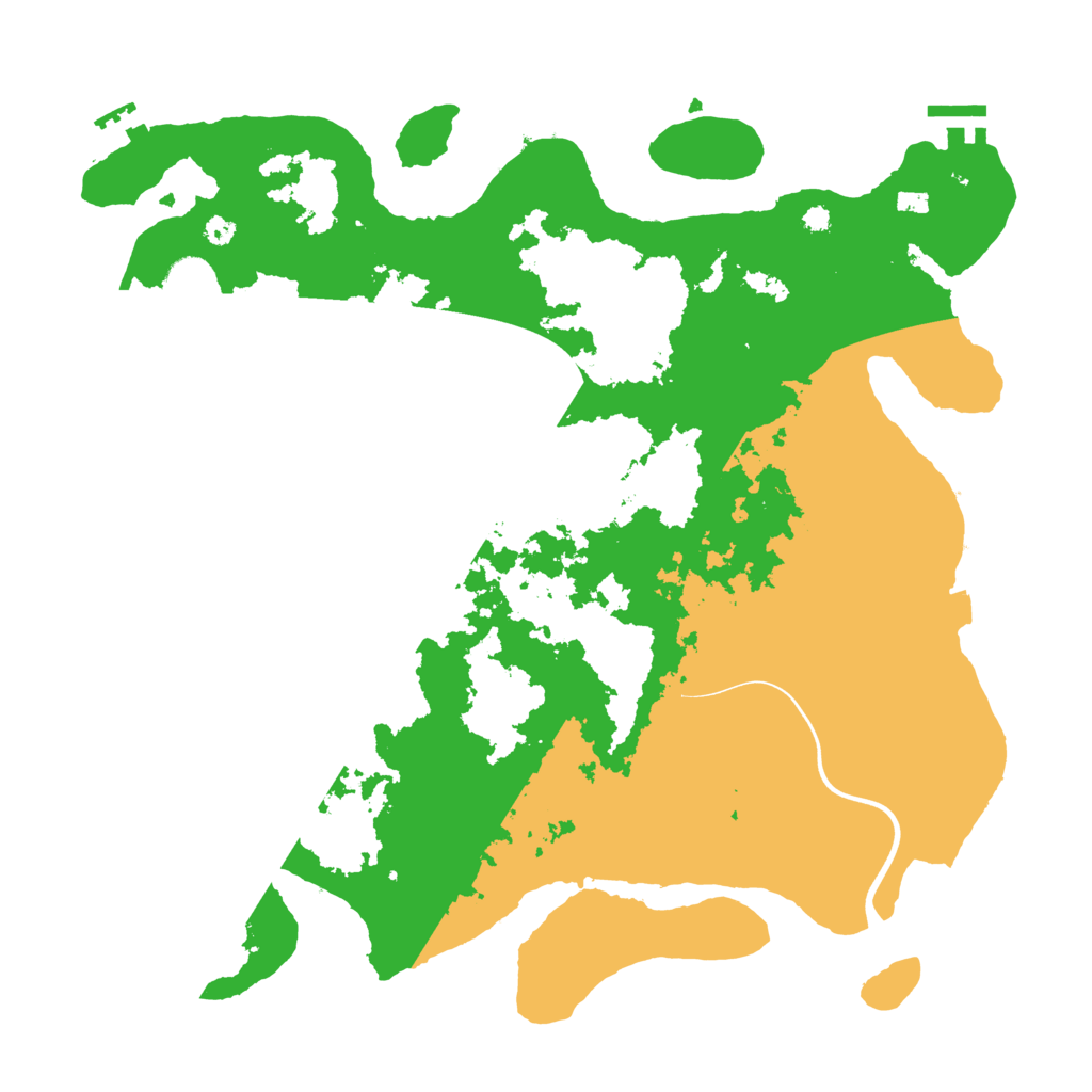 Biome Rust Map: Procedural Map, Size: 3750, Seed: 1363778425