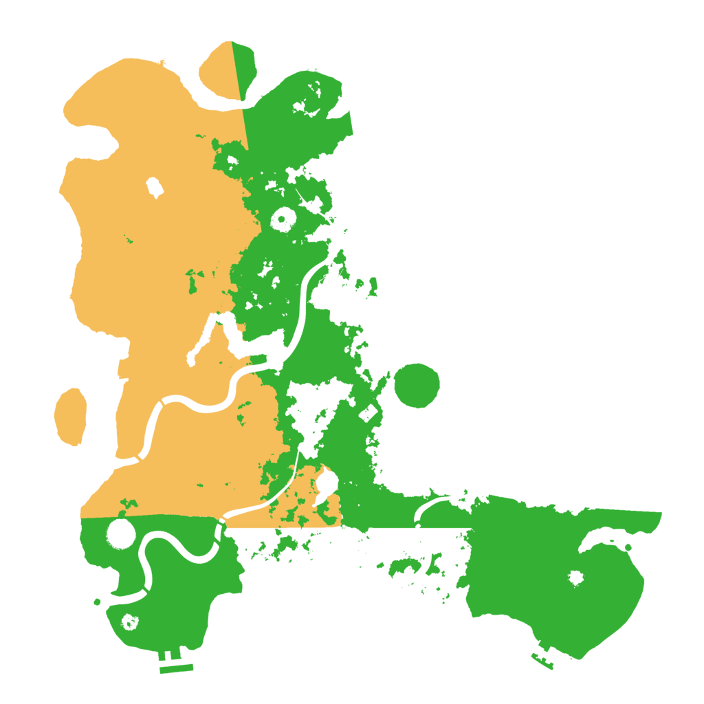 Biome Rust Map: Procedural Map, Size: 4250, Seed: 782111510
