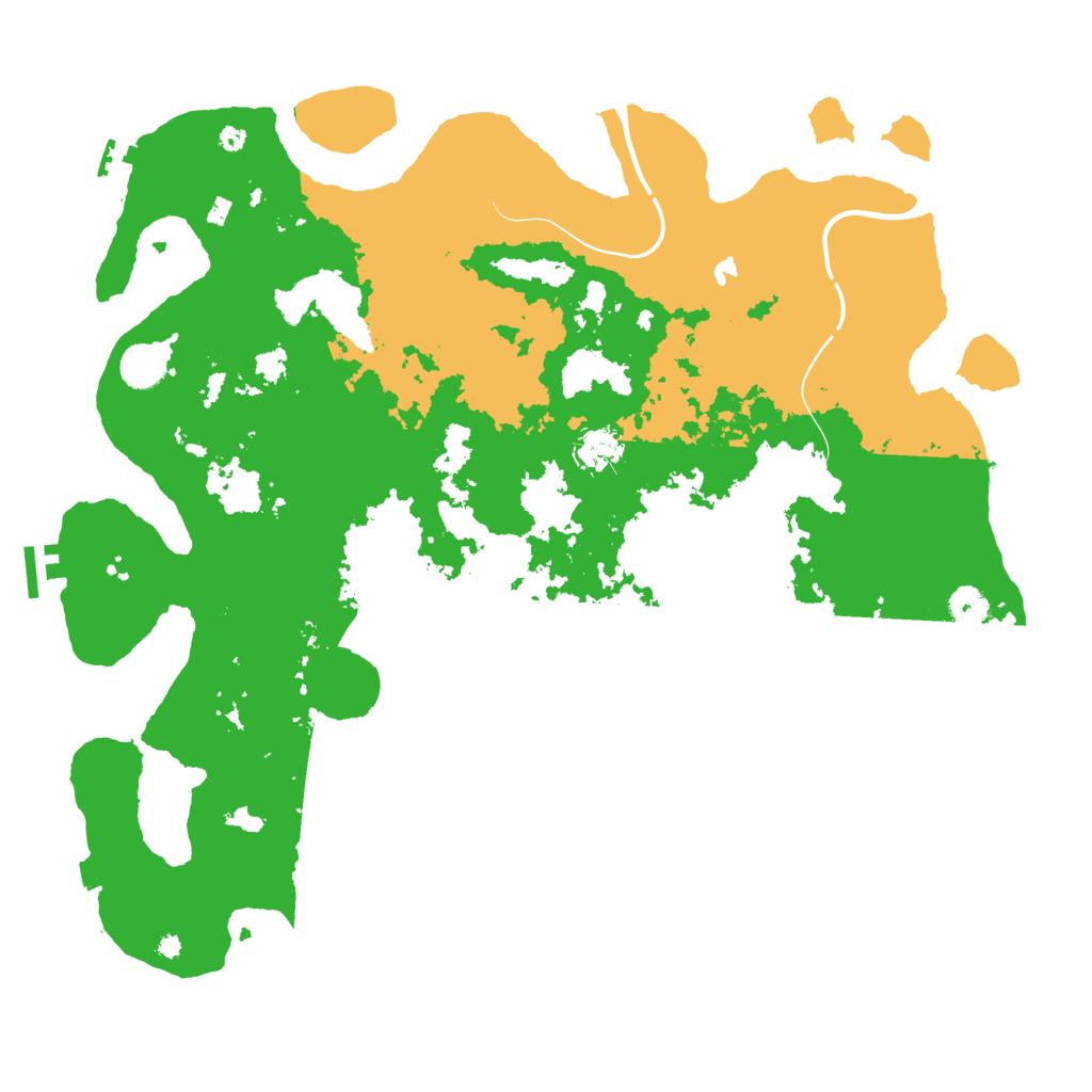 Biome Rust Map: Procedural Map, Size: 4250, Seed: 5567845