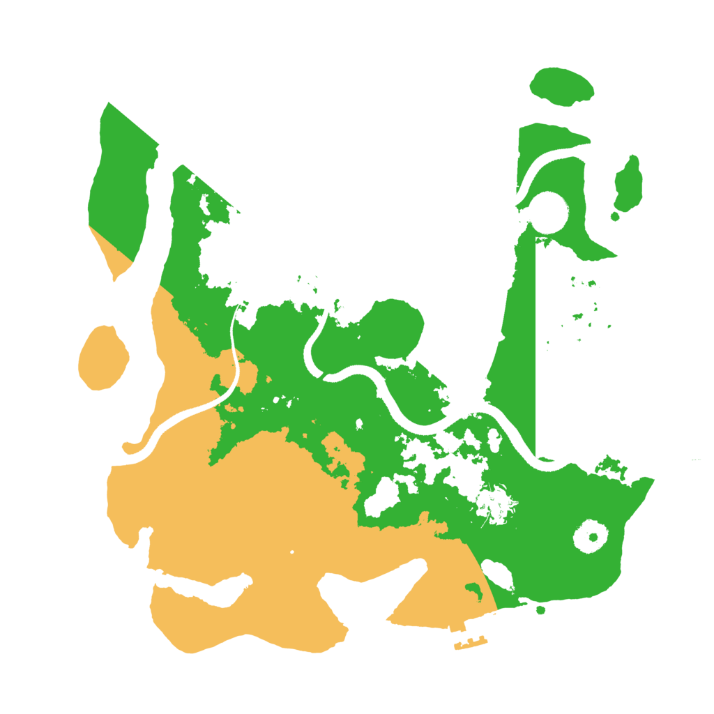 Biome Rust Map: Procedural Map, Size: 3250, Seed: 1187736586