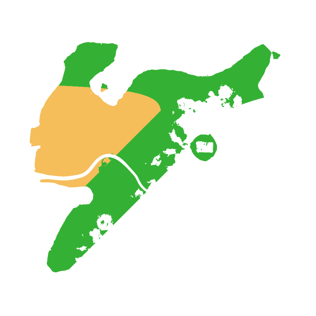 Biome Rust Map: Procedural Map, Size: 2000, Seed: 1446474366