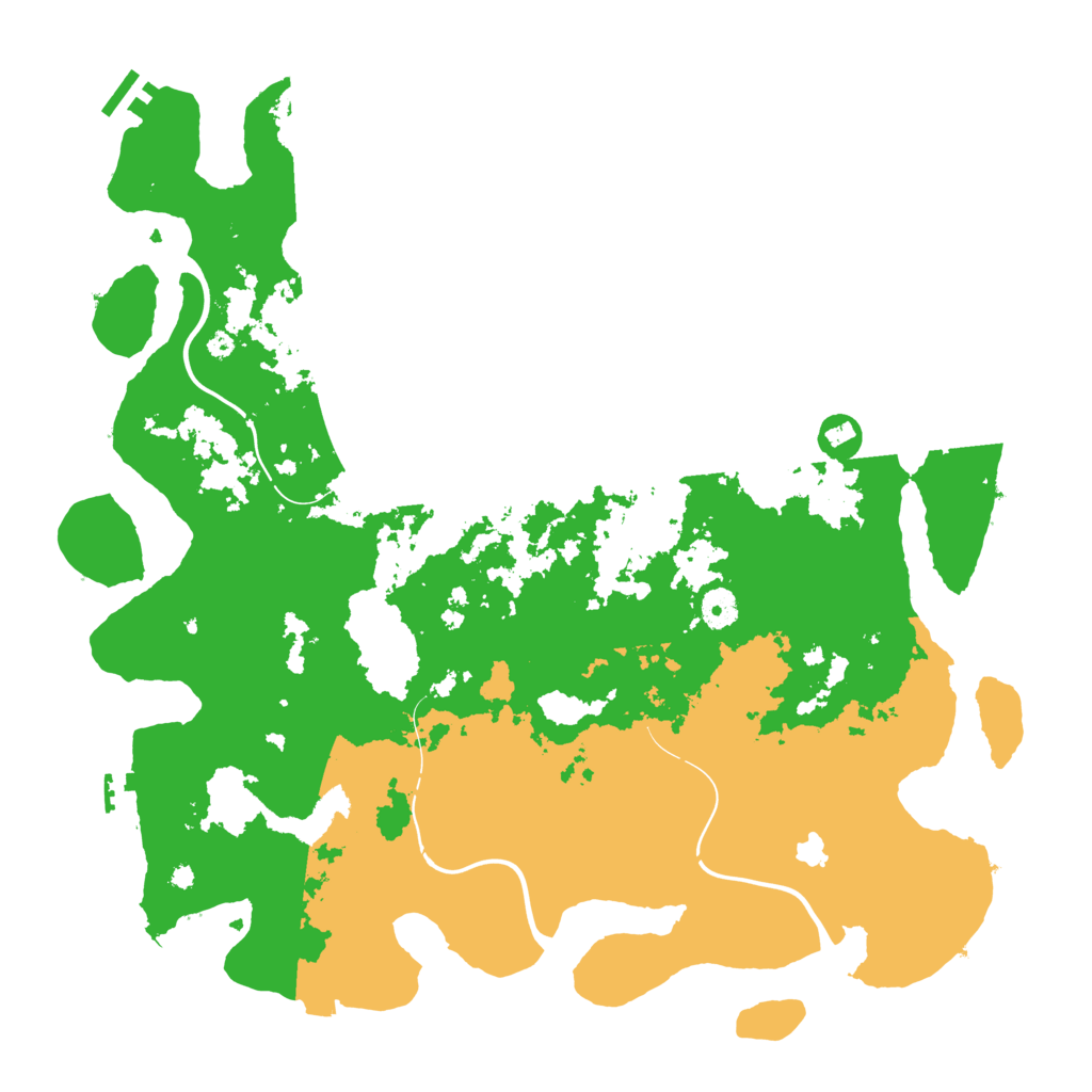 Biome Rust Map: Procedural Map, Size: 4250, Seed: 54629502