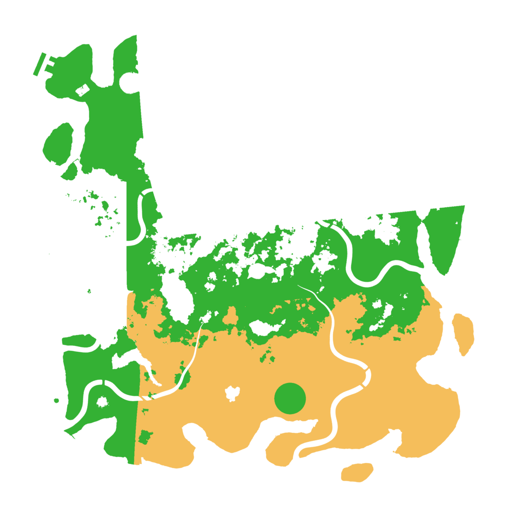Biome Rust Map: Procedural Map, Size: 4250, Seed: 54629502