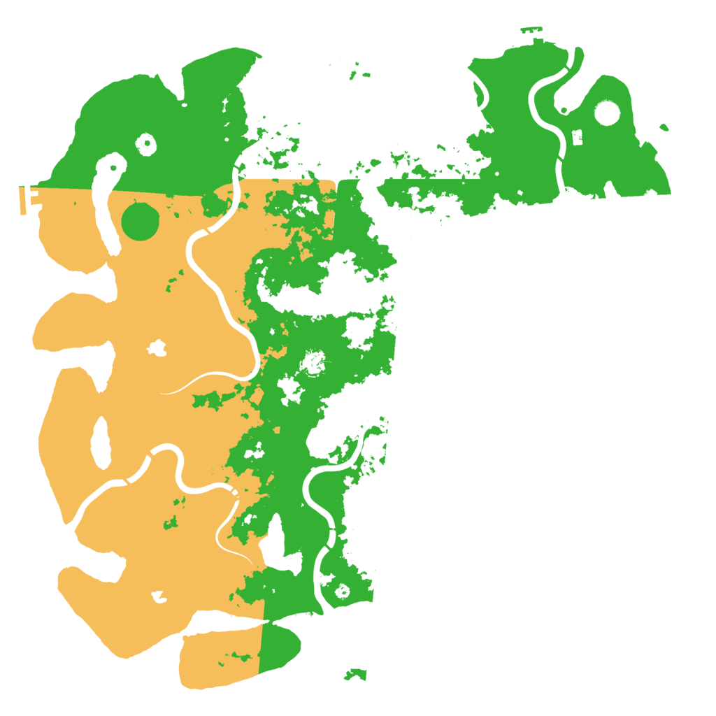 Biome Rust Map: Procedural Map, Size: 5000, Seed: 386