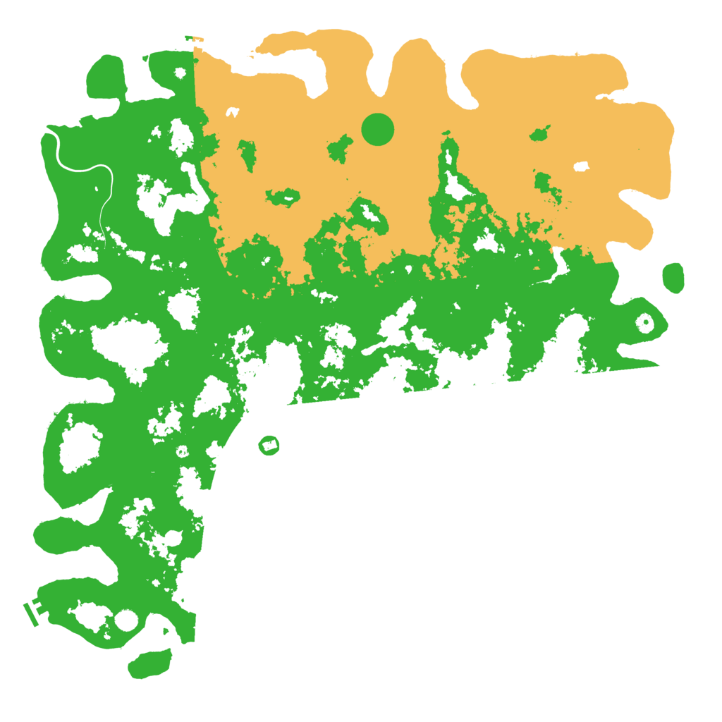 Biome Rust Map: Procedural Map, Size: 5800, Seed: 6084875