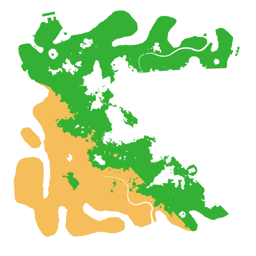 Biome Rust Map: Procedural Map, Size: 4000, Seed: 1588283418