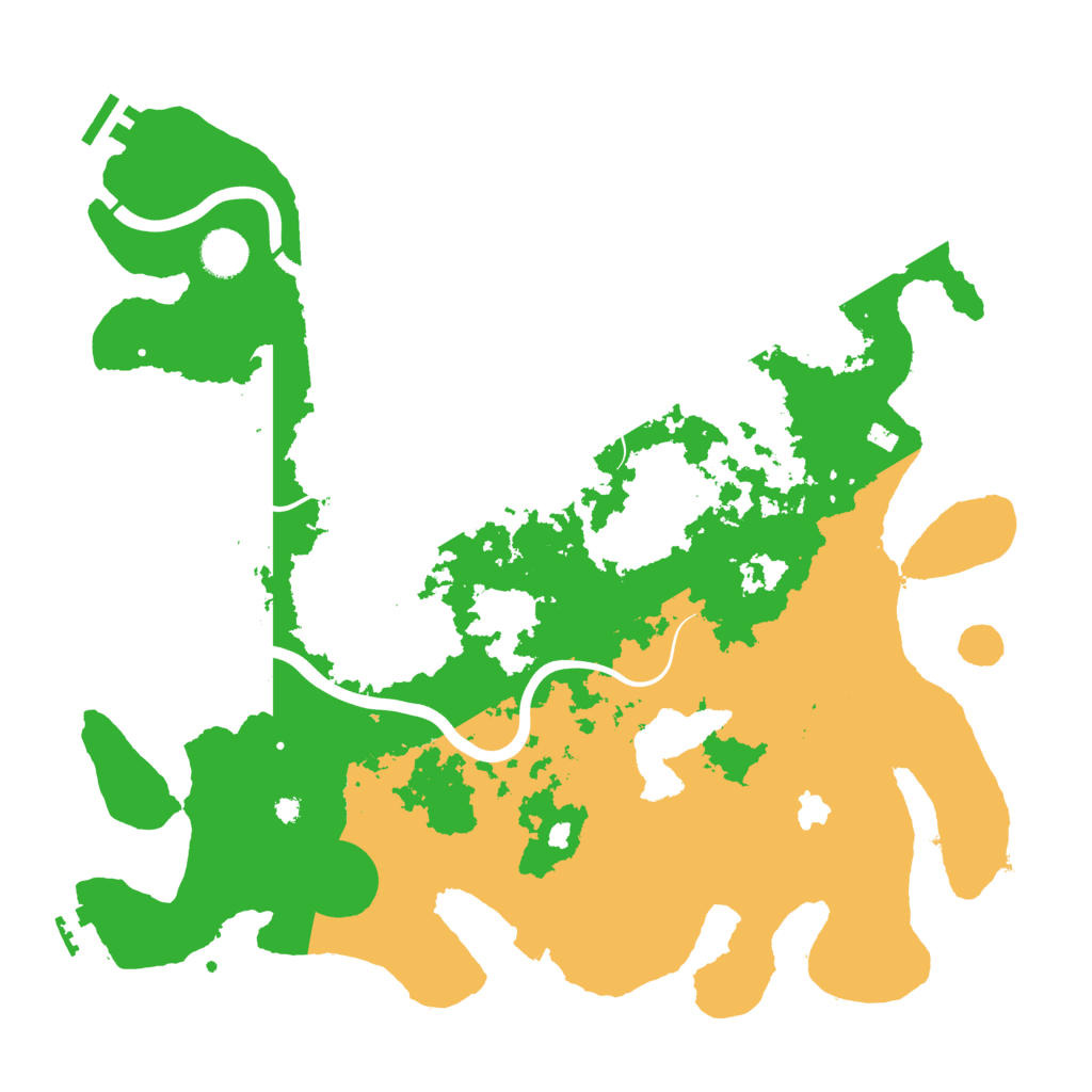 Biome Rust Map: Procedural Map, Size: 4000, Seed: 1961281115