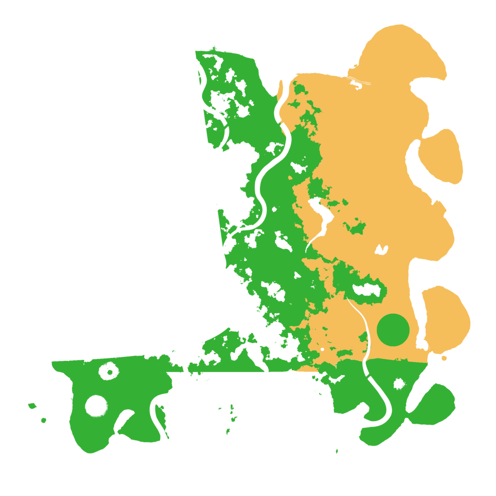 Biome Rust Map: Procedural Map, Size: 4000, Seed: 1761709132