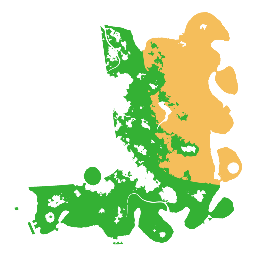 Biome Rust Map: Procedural Map, Size: 4000, Seed: 1761709132
