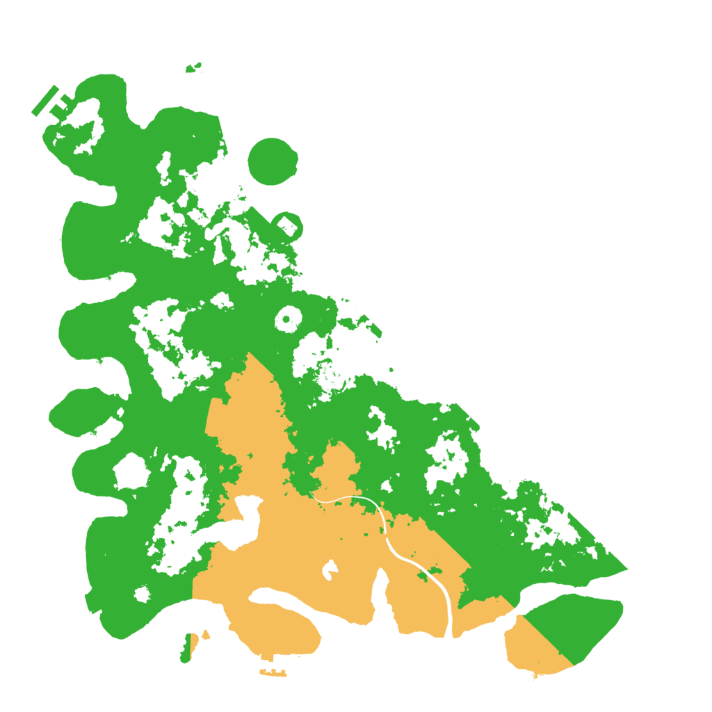 Biome Rust Map: Procedural Map, Size: 4000, Seed: 941582158