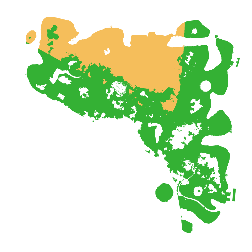 Biome Rust Map: Procedural Map, Size: 4000, Seed: 2115216962