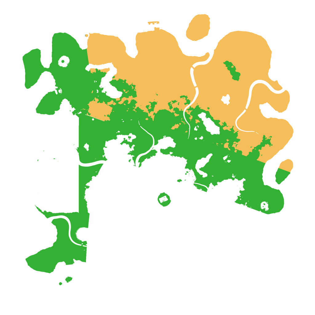 Biome Rust Map: Procedural Map, Size: 4250, Seed: 5761452
