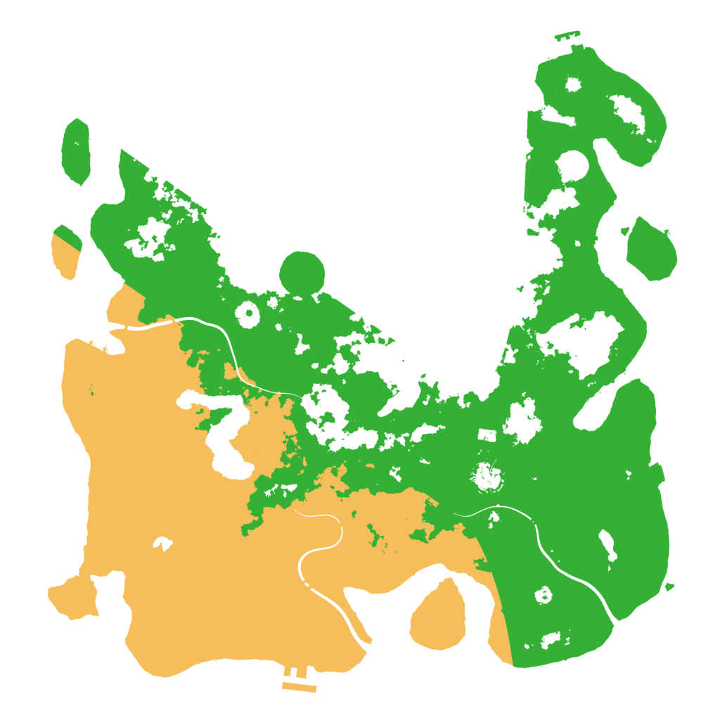 Biome Rust Map: Procedural Map, Size: 4250, Seed: 1823530861