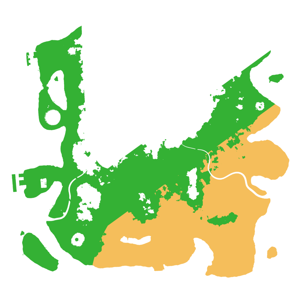 Biome Rust Map: Procedural Map, Size: 3515, Seed: 7245783