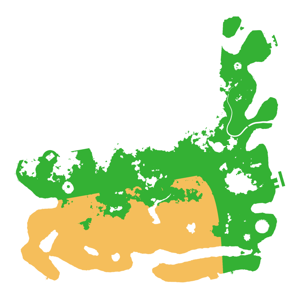 Biome Rust Map: Procedural Map, Size: 4000, Seed: 176901326