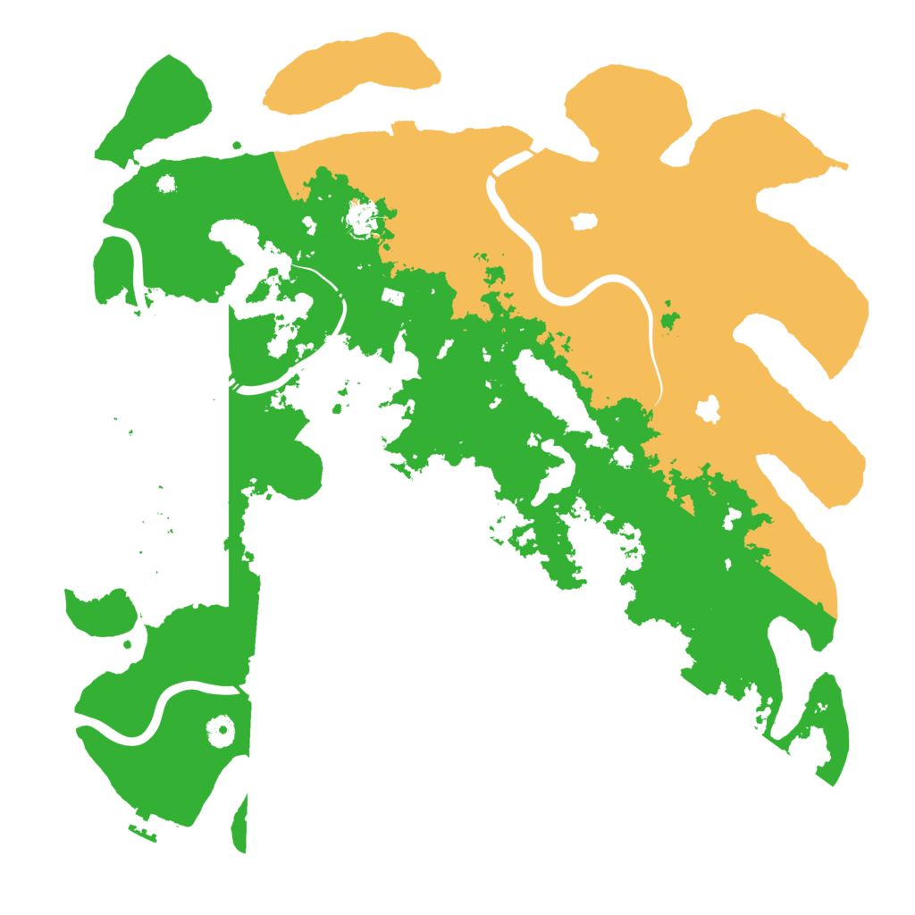 Biome Rust Map: Procedural Map, Size: 4500, Seed: 4846846