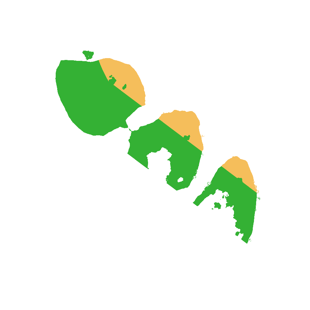 Biome Rust Map: Procedural Map, Size: 1510, Seed: 139260242