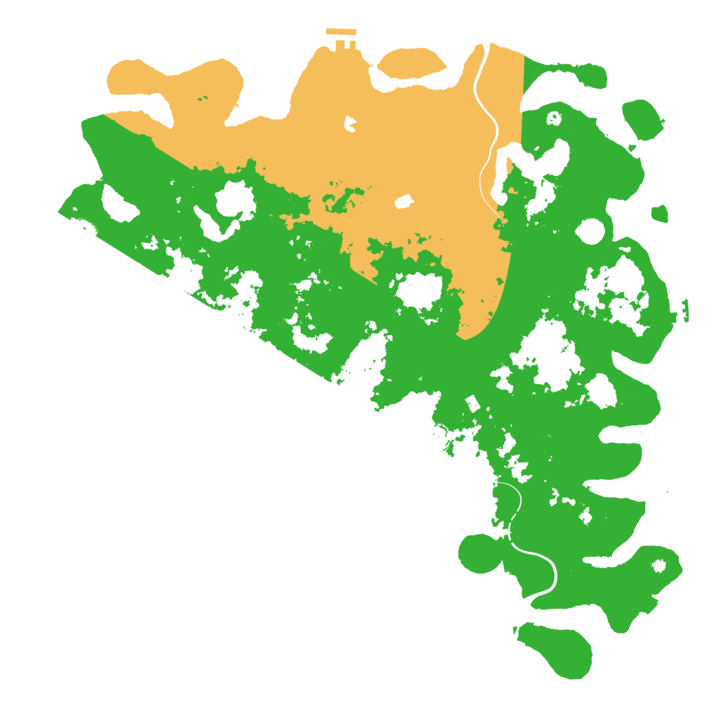 Biome Rust Map: Procedural Map, Size: 4800, Seed: 1144060314