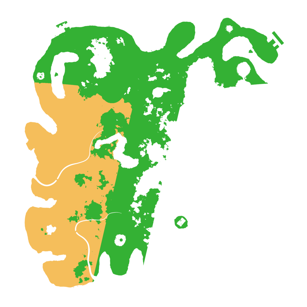 Biome Rust Map: Procedural Map, Size: 4000, Seed: 1966897548