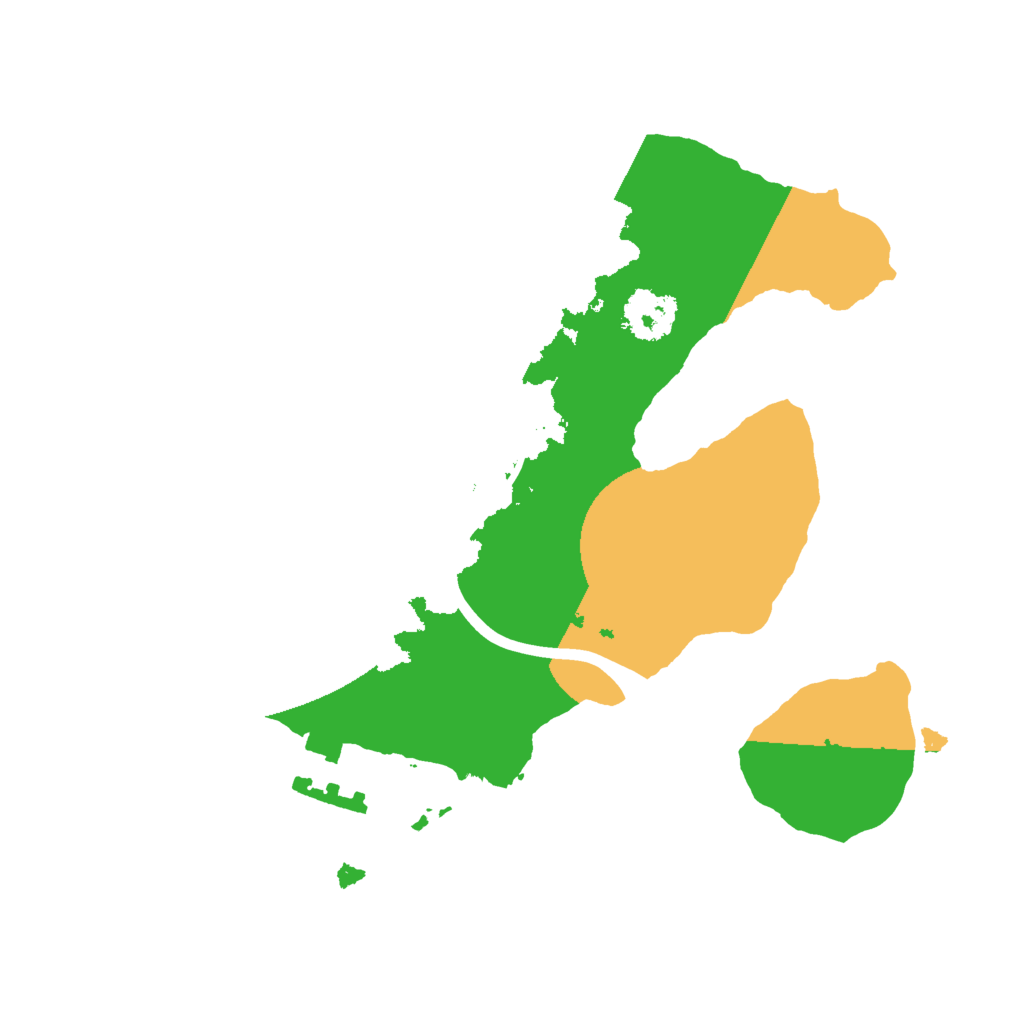 Biome Rust Map: Procedural Map, Size: 2000, Seed: 162324345