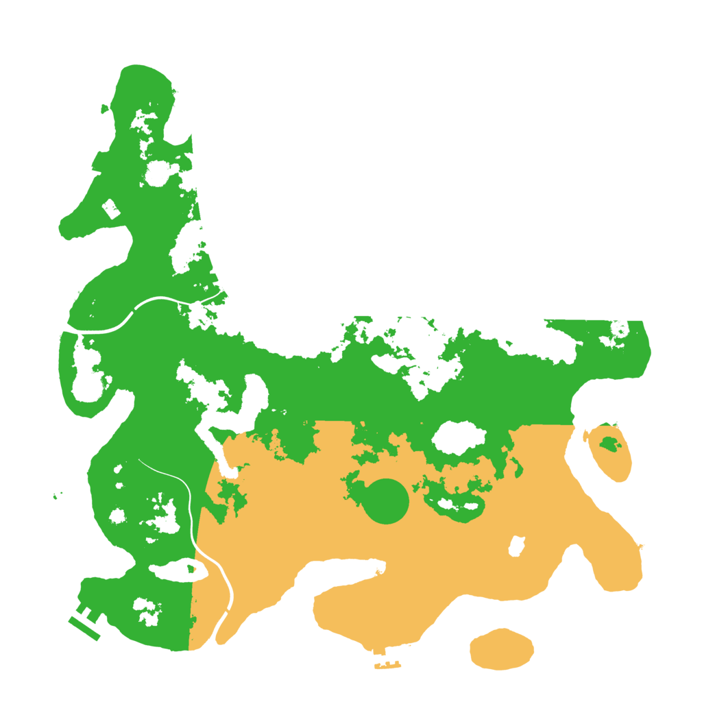 Biome Rust Map: Procedural Map, Size: 4050, Seed: 1547205991