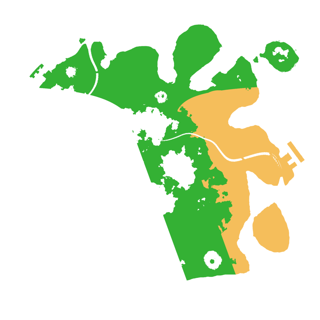 Biome Rust Map: Procedural Map, Size: 2750, Seed: 49986