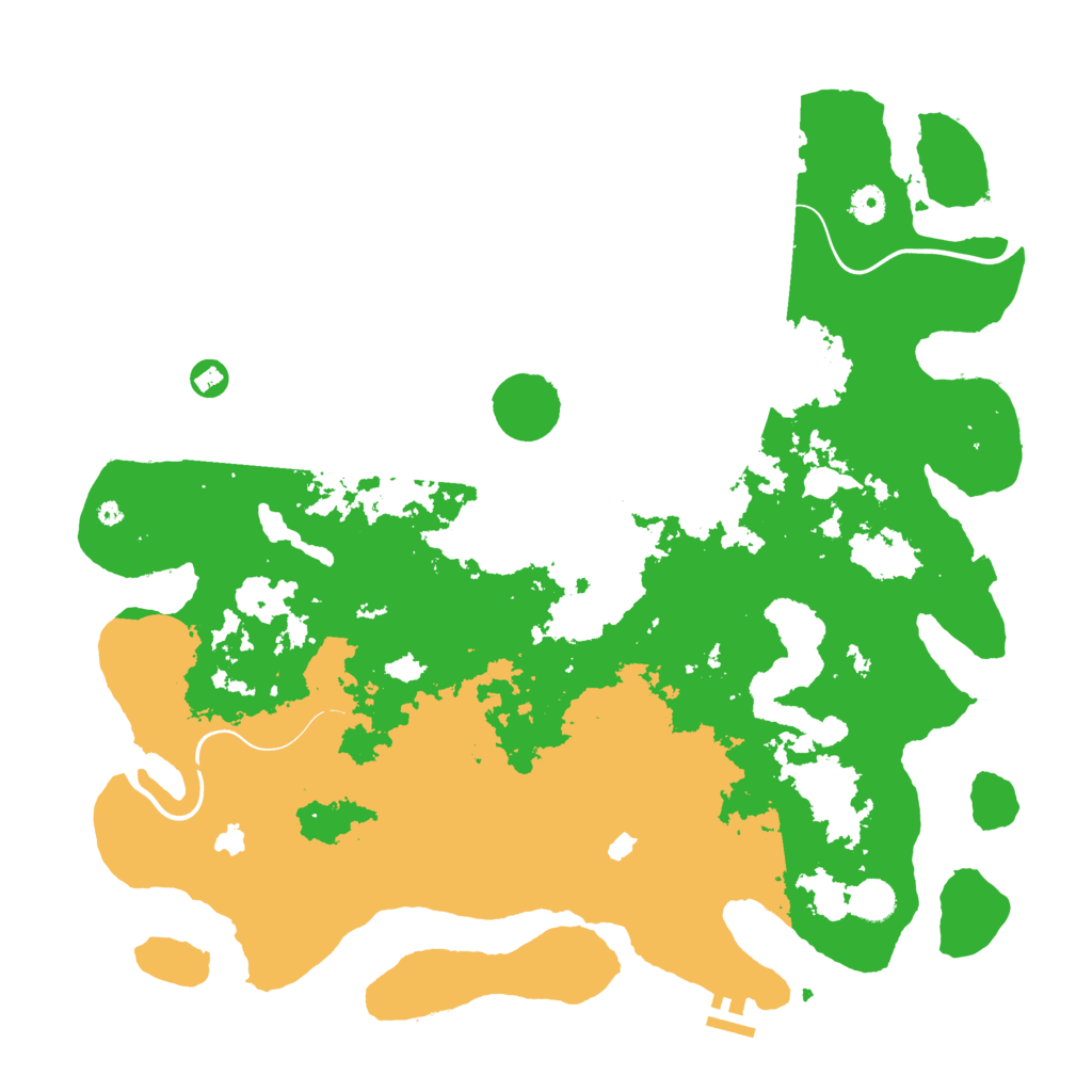 Biome Rust Map: Procedural Map, Size: 4500, Seed: 30052021