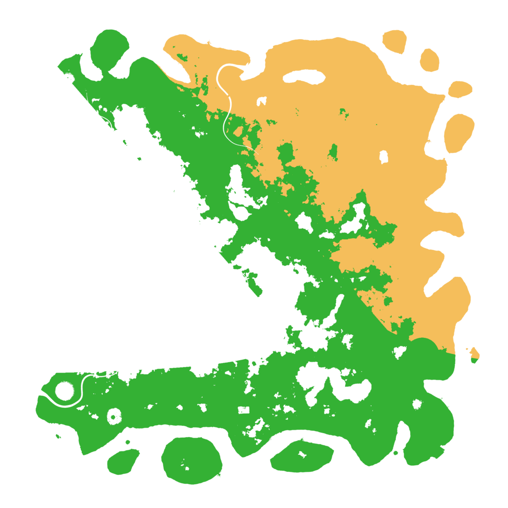 Biome Rust Map: Procedural Map, Size: 4800, Seed: 1142008682