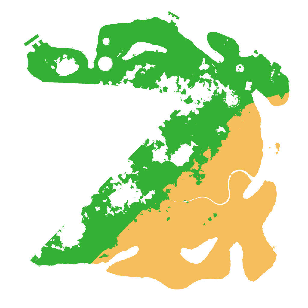 Biome Rust Map: Procedural Map, Size: 3750, Seed: 1100833762