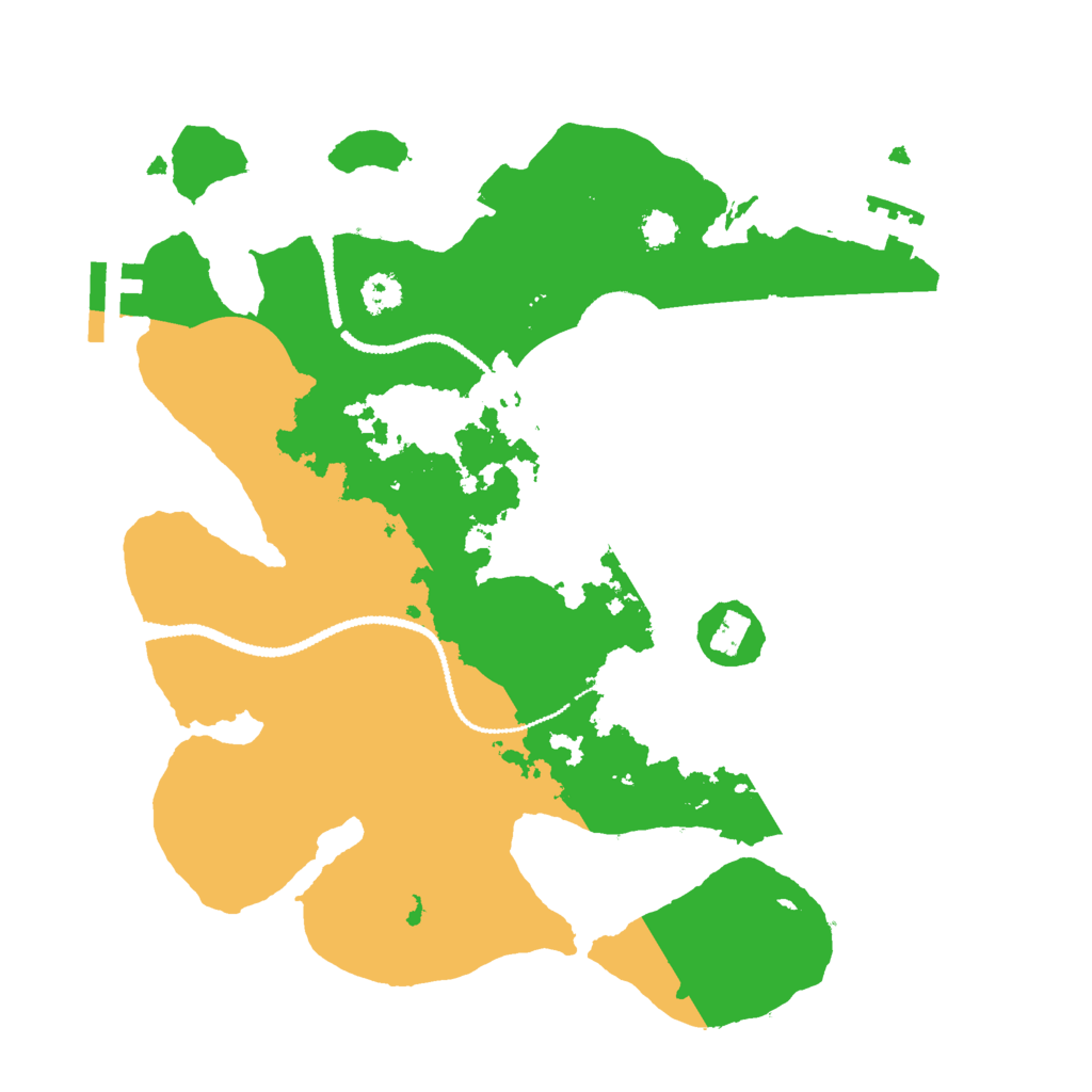 Biome Rust Map: Procedural Map, Size: 2750, Seed: 155631422
