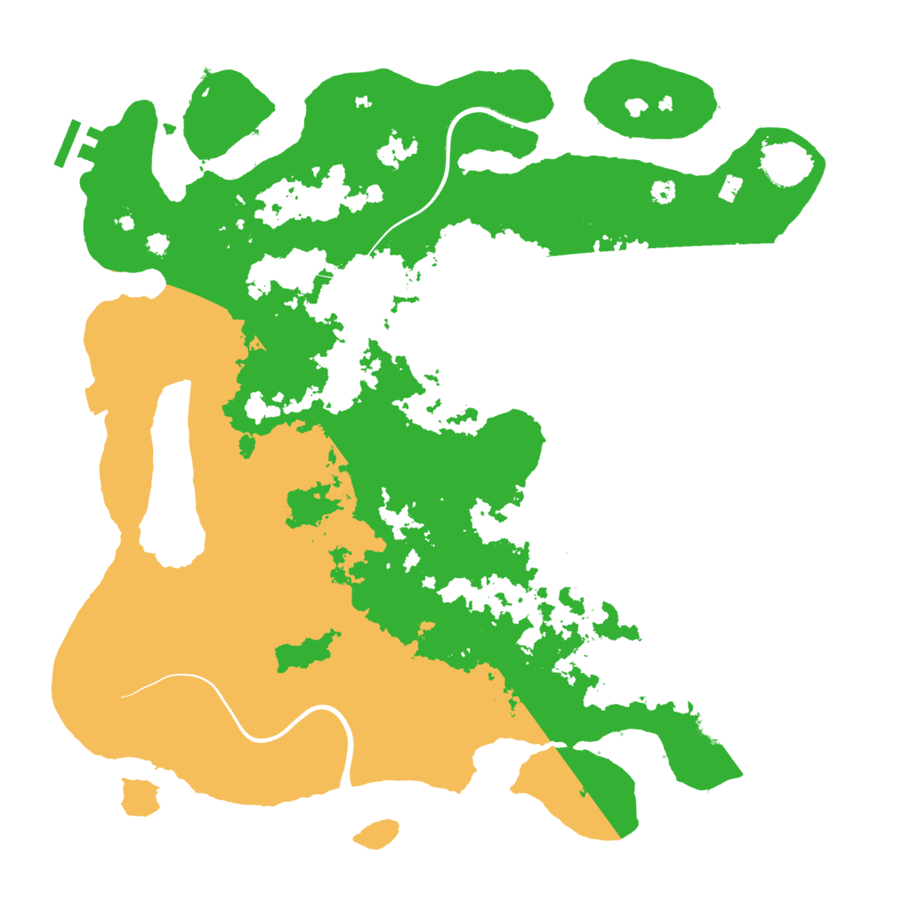 Biome Rust Map: Procedural Map, Size: 3750, Seed: 346922837