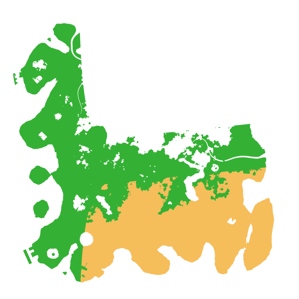 Biome Rust Map: Procedural Map, Size: 4000, Seed: 2881