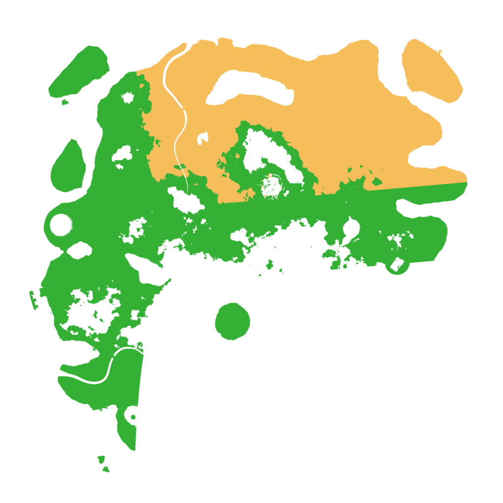 Biome Rust Map: Procedural Map, Size: 4000, Seed: 1507