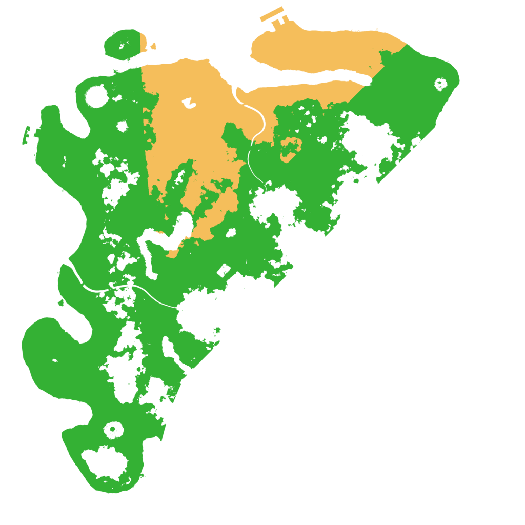 Biome Rust Map: Procedural Map, Size: 4250, Seed: 906592890